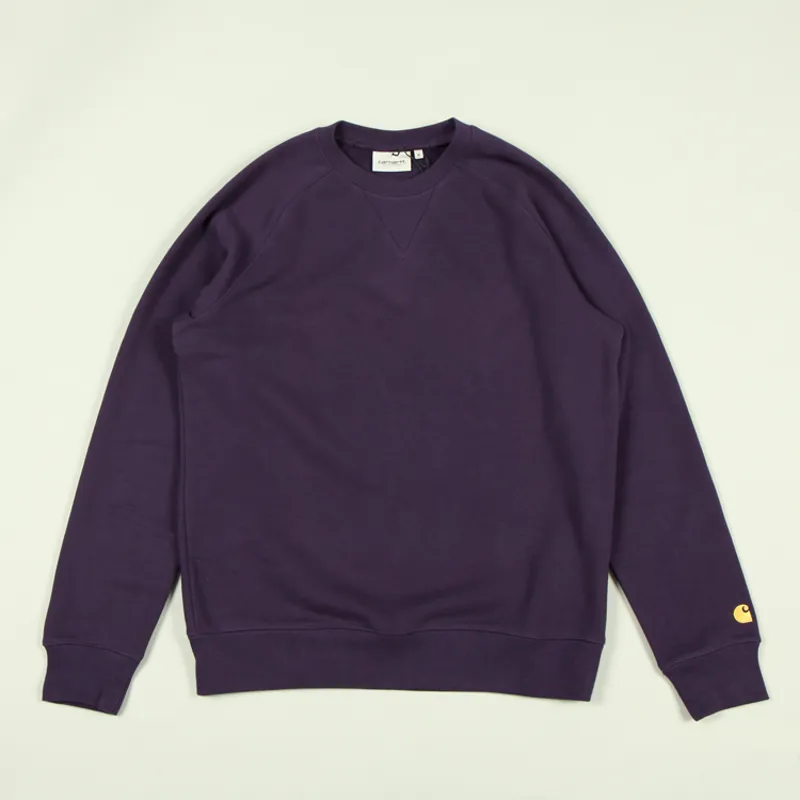 Carhartt WIP Chase Sweat - Lakers/Gold
